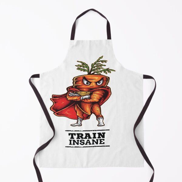 Item preview, Train Insane Angry Carrot Foodietoon Workout Bodybuilding designed and sold by ProjectX23.