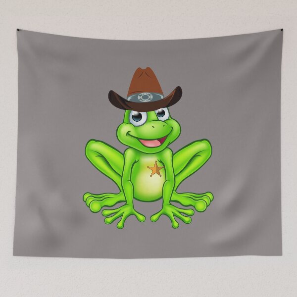 Item preview, Frog Sheriff Cowboy  Wears Hat Funny designed and sold by ds-4.