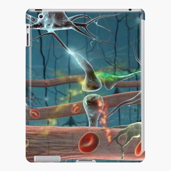Nervous System with Blood Cells and Neurons iPad Snap Case