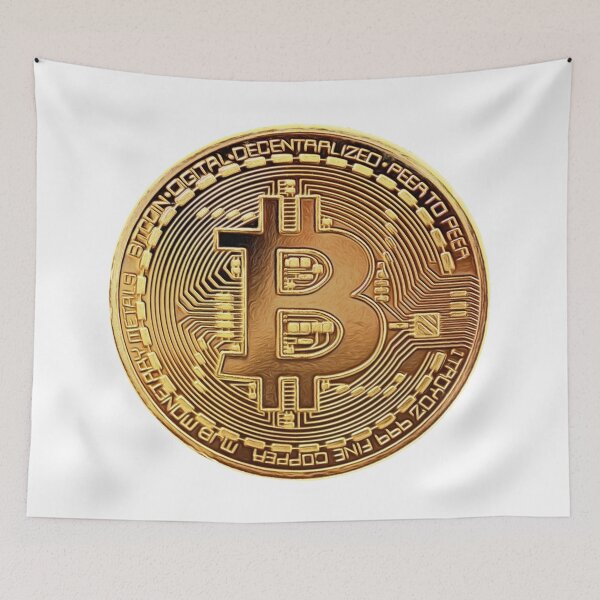Item preview, Bitcoin / Gold Bitcoin / BTC / Cryptocurrency / Sticker / Light designed and sold by AnnaWander.