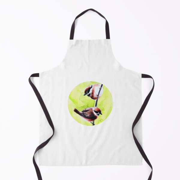 Item preview, Original Black-Throated Bushtit Watercolor Painting designed and sold by Zhangyeying.