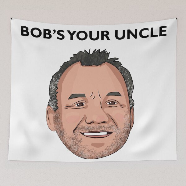 Item preview, Bob's your uncle ver 2 designed and sold by The British Bunny Hop Shop.