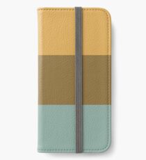 Wes Anderson Palette (Mondreich) iPhone Flip-Case/Hülle/Klebefolie