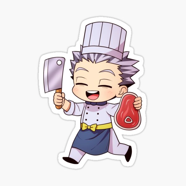 Haikyuu!! Chefs - Bokuto (11/12) Sticker