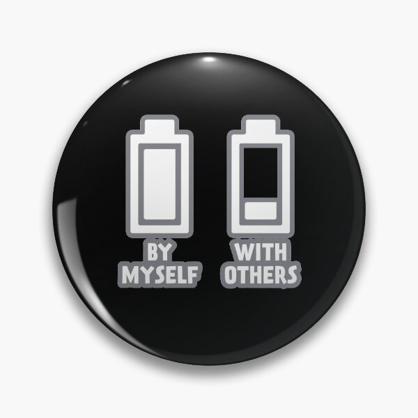 Item preview, Social Battery | Introvert Quotes designed and sold by Helgi-chris.