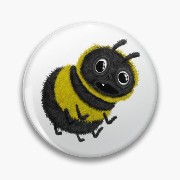 Item preview, Super Adorable Big Eyed Bee designed and sold by StormHalestrap.
