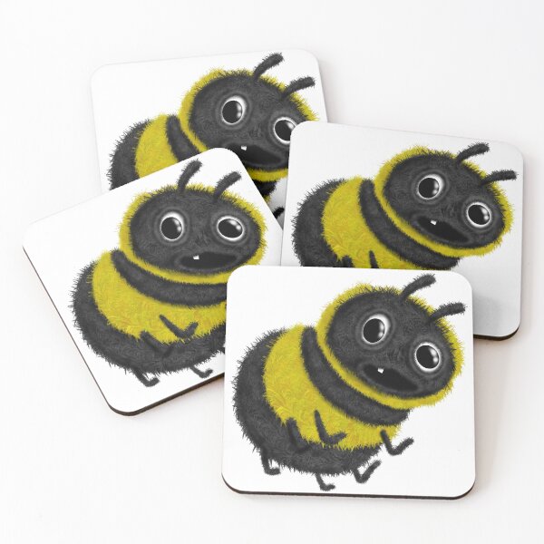 Item preview, Super Adorable Big Eyed Bee designed and sold by StormHalestrap.