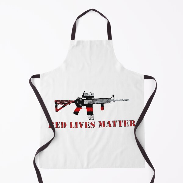 Item preview, Red Lives Matter Gun Art designed and sold by Matt Ballinger.