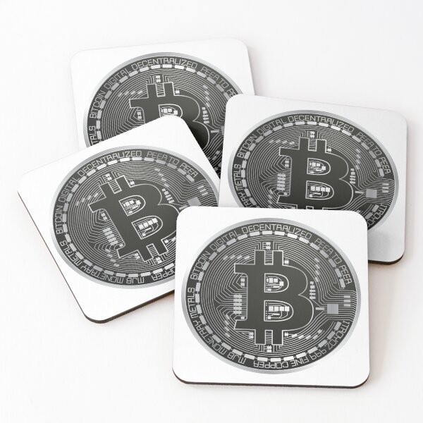 Item preview, Bitcoin / Silver Bitcoin / BTC / Cryptocurrency / Sticker / Light designed and sold by AnnaWander.