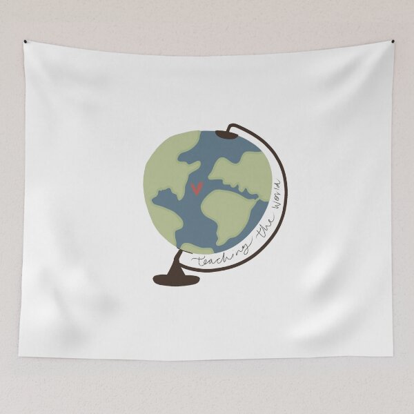 Item preview, Teaching the World designed and sold by heyvictyhey.