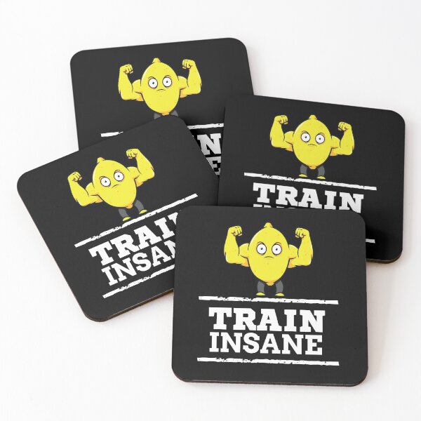 Item preview, Train Insane Jacked Lemon Workout Bodybuilding designed and sold by ProjectX23.