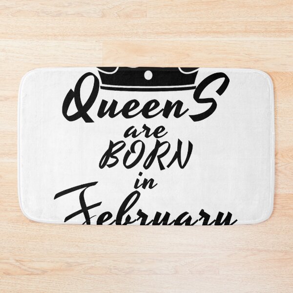 Item preview, Queens are Born in February designed and sold by Mokhe.