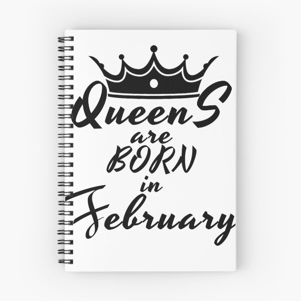 Item preview, Queens are Born in February designed and sold by Mokhe.
