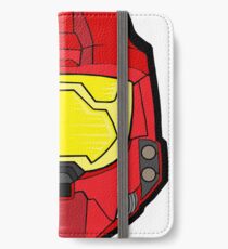 Red vs Blue Helmet iPhone Wallet/Case/Skin