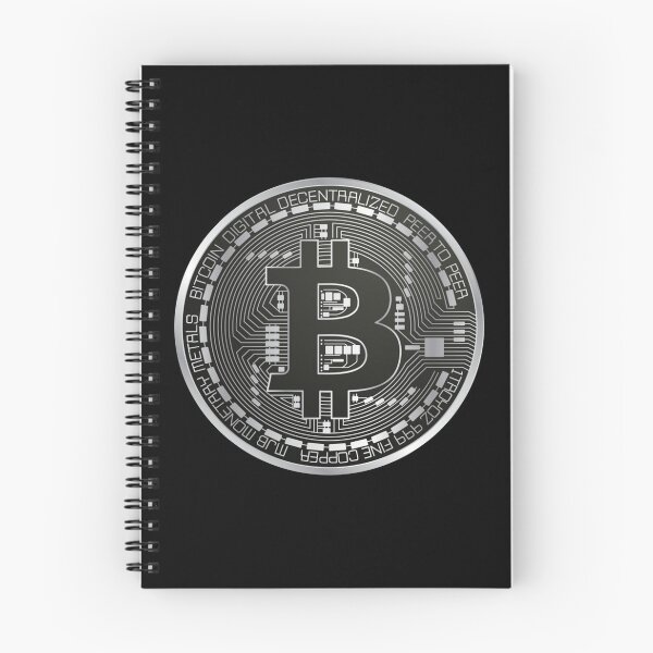 Item preview, Bitcoin / Silver Bitcoin / BTC / Cryptocurrency / Sticker / Dark designed and sold by AnnaWander.