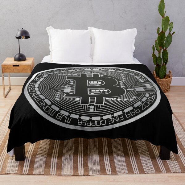 Item preview, Bitcoin / Silver Bitcoin / BTC / Cryptocurrency / Sticker / Dark designed and sold by AnnaWander.