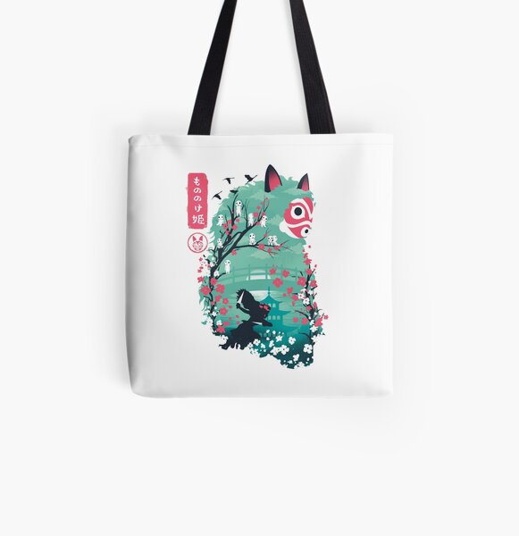 Flowers Tote bag doublé