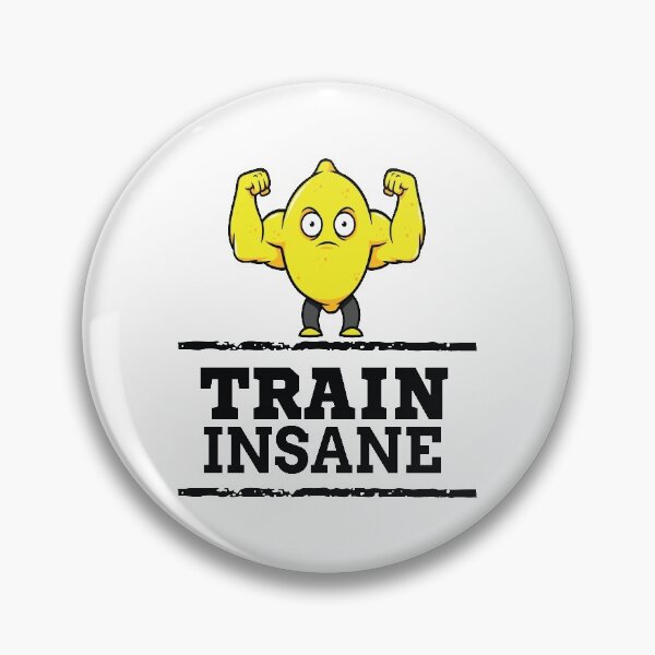 Item preview, Train Insane Jacked Lemon designed and sold by ProjectX23.