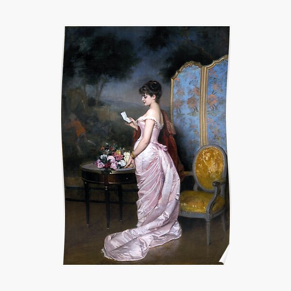 Toulmouche's "The Love Letter" Poster