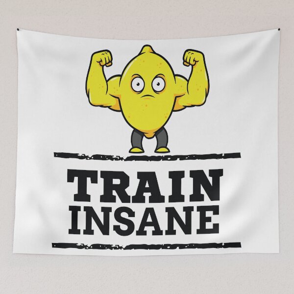 Item preview, Train Insane Jacked Lemon designed and sold by ProjectX23.