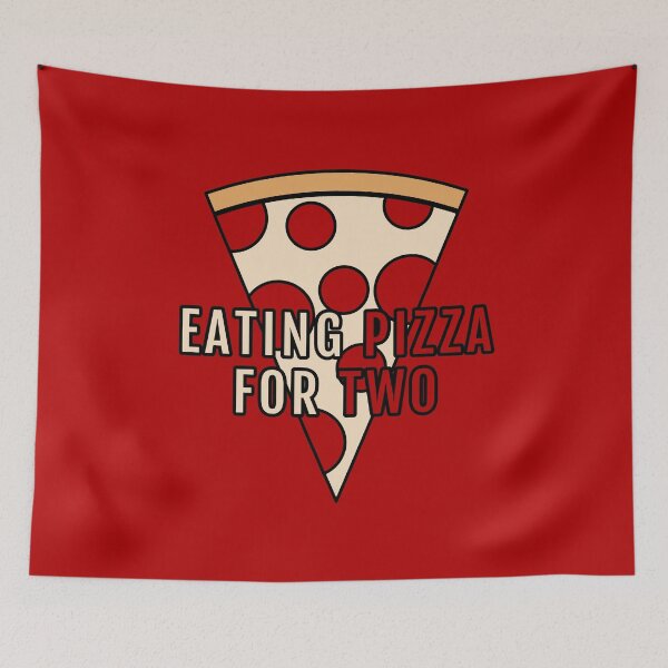 Item preview, Eating Pizza for Two - Pepperoni designed and sold by TKsTees.