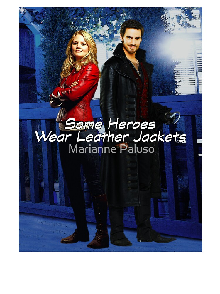 blue heroes leather jacket