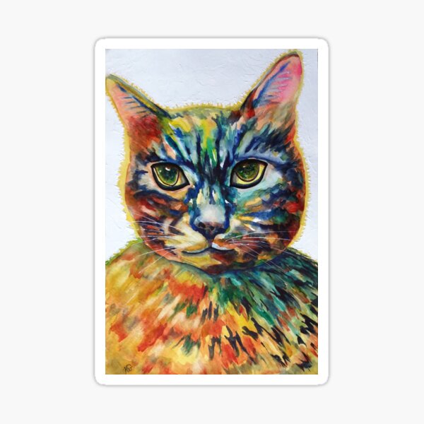 Cat- A- Tude Sticker