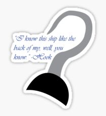 "I know this ship like the back of my..." Sticker
