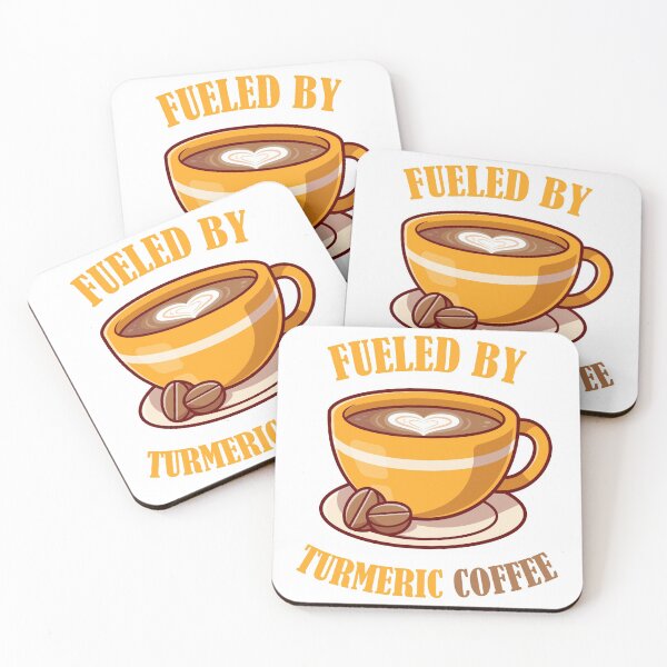 Item preview, Fueled by Turmeric Coffee designed and sold by DesignByJK.