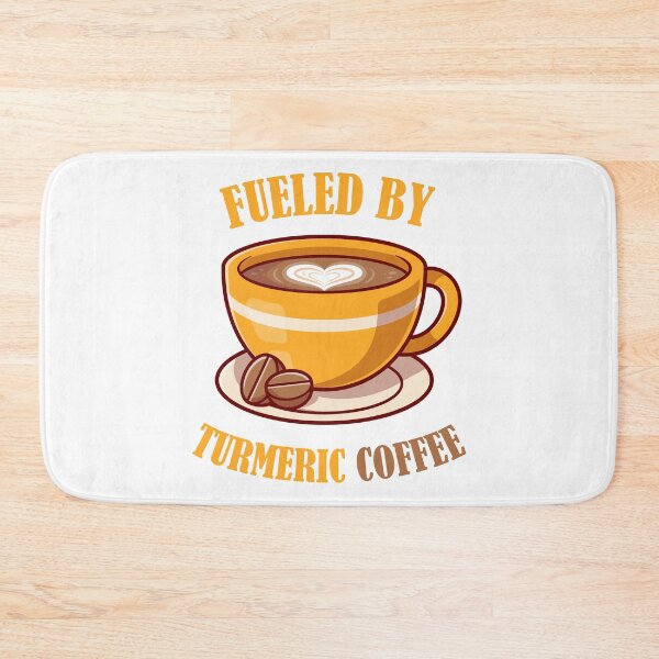 Item preview, Fueled by Turmeric Coffee designed and sold by DesignByJK.