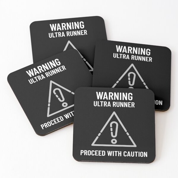 Item preview, Warning Ultra Runner Proceed With Caution designed and sold by MikesPoD.