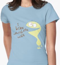 I like chocolate milk Women's Fitted T-Shirt