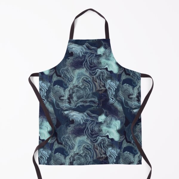 Item preview, blue marble  pattern designed and sold by ANAKOTO.
