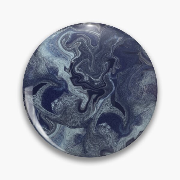 Item preview, blue marble  pattern designed and sold by ANAKOTO.