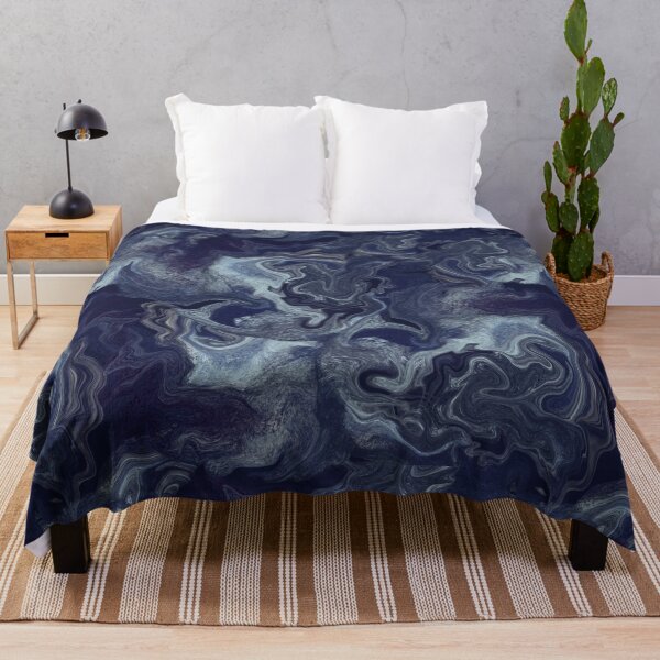 Item preview, blue marble  pattern designed and sold by ANAKOTO.