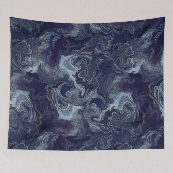Item preview, blue marble  pattern designed and sold by ANAKOTO.