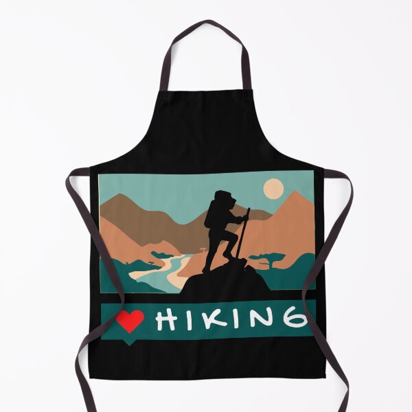 Item preview, I Love Hiking designed and sold by 74ninetees.