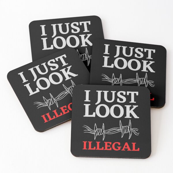 Item preview, I just look illegal with barbed wire designed and sold by Schallerer.