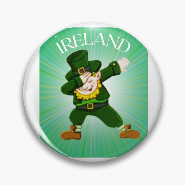 Item preview, IRELAND ST. PATRICK'S DAY DABBING LEPRACHAUN  designed and sold by Flirt-Teez.