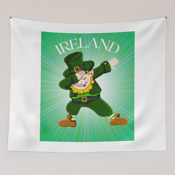 Item preview, IRELAND ST. PATRICK'S DAY DABBING LEPRACHAUN  designed and sold by Flirt-Teez.