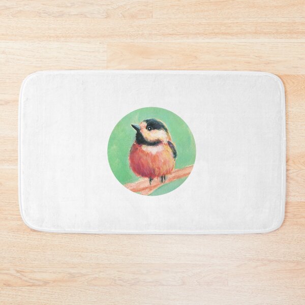 Item preview, Original Varied Tit Bird Gouache Painting designed and sold by Zhangyeying.