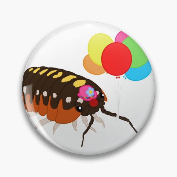 Item preview, Party Clown Isopod designed and sold by rolypolyologist.