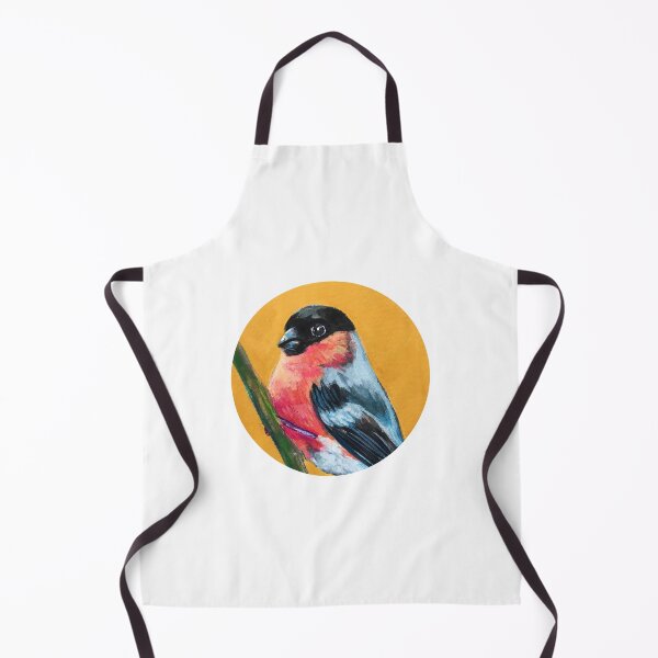 Item preview, Original Eurasian Bullfinch Bird Gouache Painting designed and sold by Zhangyeying.