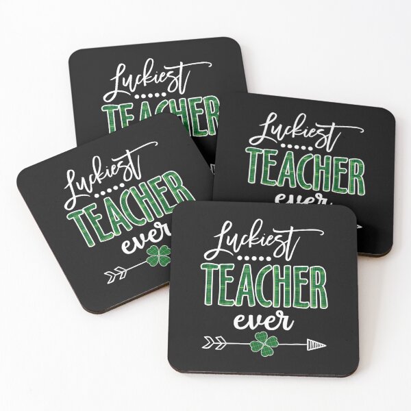 Item preview, St Patricks Day Teacher Shirt Luckiest Teacher Irish Paddy TShirt23 designed and sold by MarcoColeman4.