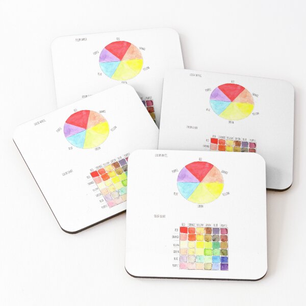 Item preview, Watercolor Color Wheel designed and sold by GlitterOnMySoul.