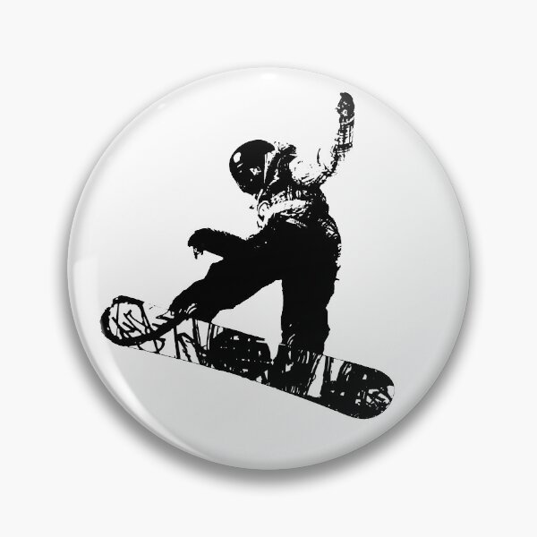 Item preview, Snowboarder_Stencil_001 designed and sold by graphicassault.