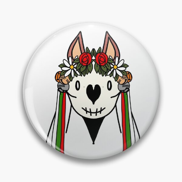 Item preview, Japanese Mascot Style Mari Lwyd  designed and sold by skullsandsheets.