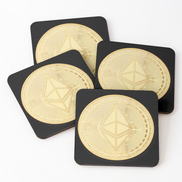 Item preview, Ethereum / Gold Ethereum / ETH / Cryptocurrency / Sticker / Dark designed and sold by AnnaWander.