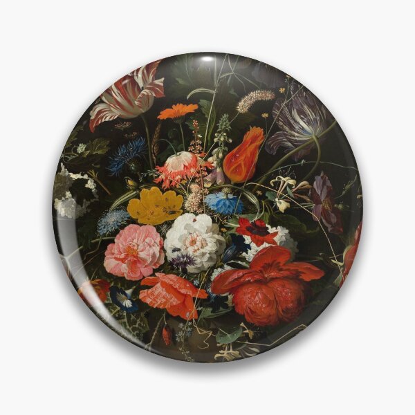 Item preview, Flowers in a Metal Vase designed and sold by banothsonu.