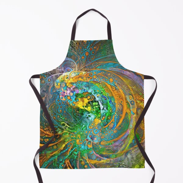 Item preview, Deepdream floral fractalize space galaxy wave abstraction designed and sold by blackhalt.